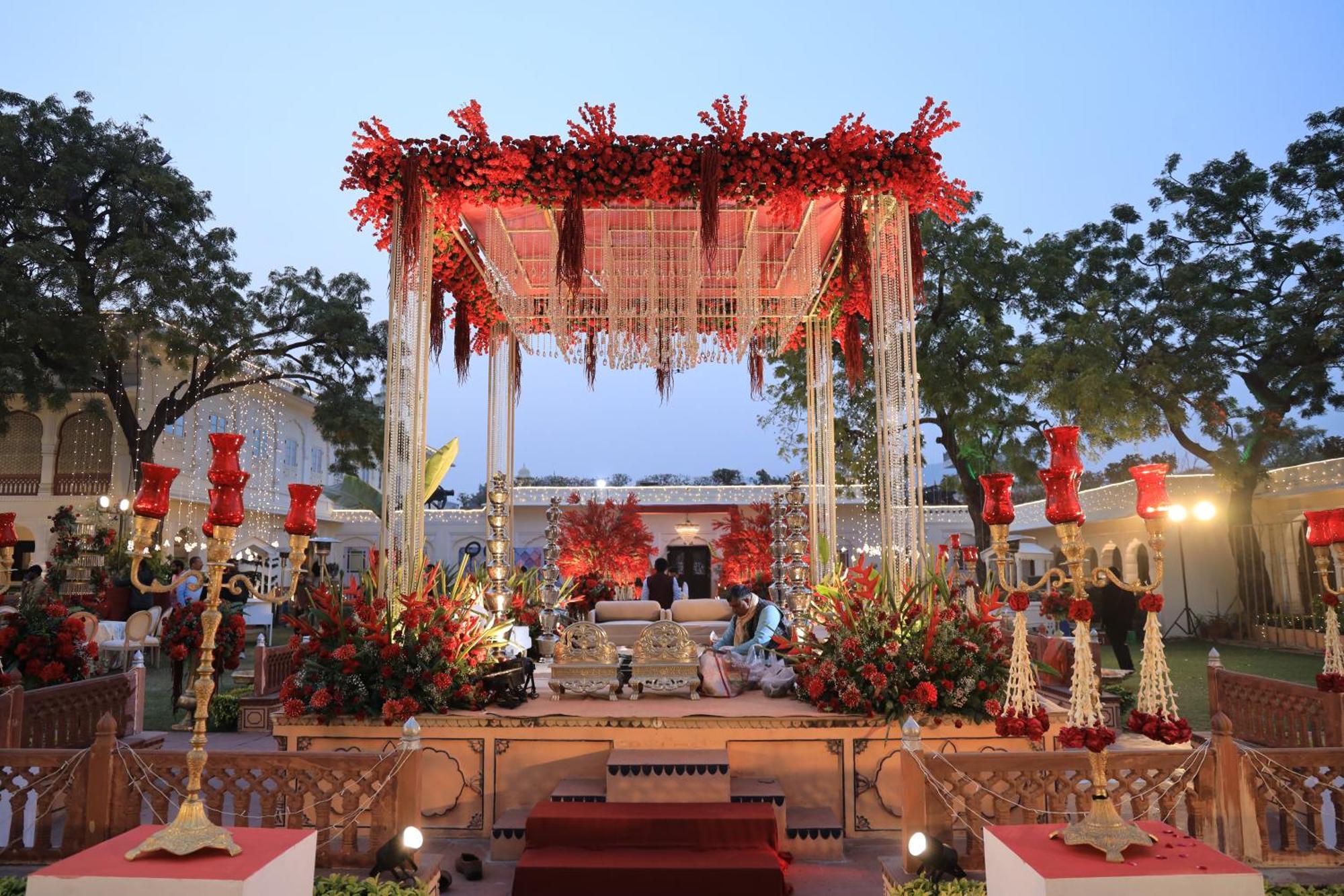 เดอะ ราช พาเลซ  Hotel ชัยปุระ ภายนอก รูปภาพ